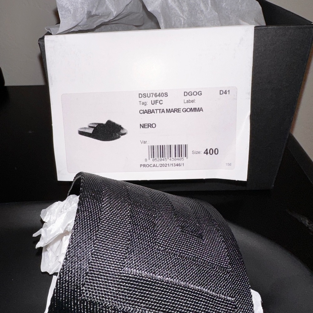 NIB Versace Slides Ciabatta Mare Gomma​​ - Picture 5 of 5